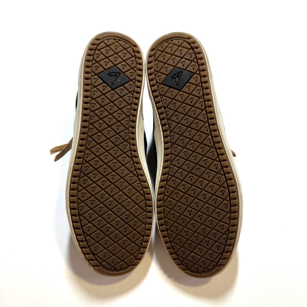 Sperry Black Suede High Top Ankle Zip Lug Casual Shoe Chukka Sneaker Women’s 7.5 - Picture 8 of 10